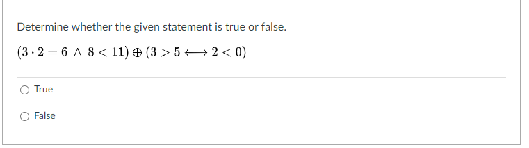 exam." Which expression (A, B, C) express the given statements using e,