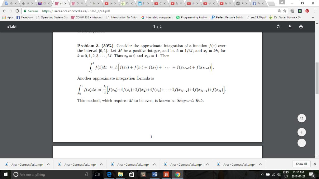  Implement these two methods in programs (java), and use each of