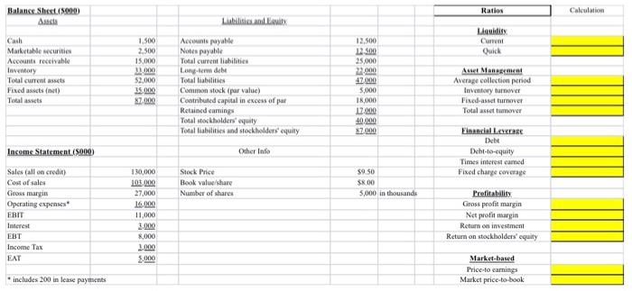 104-105). Use the Excel file M2 Problem Set Excel that I provide