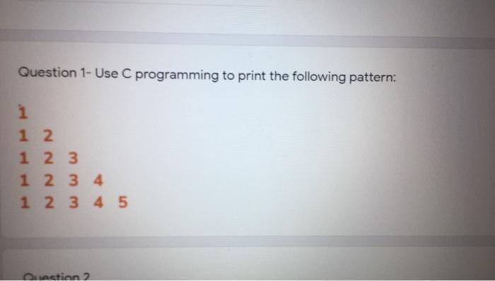 removing the duplicate elements Question 3 Write a C program to perform