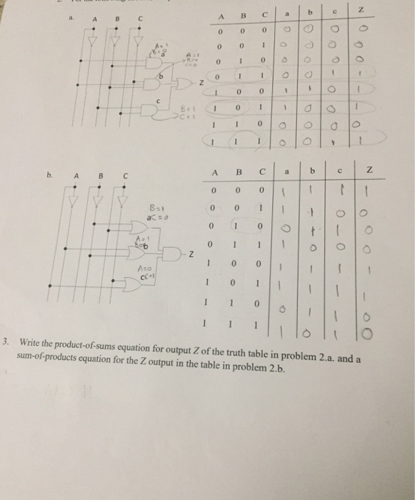  Solve question 3 z. A B C 0 3. Write the