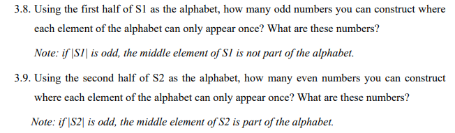 and S2 = {4, 0, 1, 0, 8, 8, 9, 0} 1.