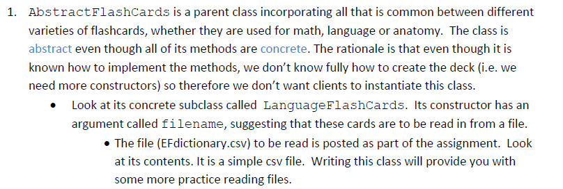 -unansweredCards:ArrayList -score:int -scanner:java.util.Scanner -random:java.util.Random +AbstractFlashCards() #addCard(question:String, answer:String) +reset() +hasNext():boolean +nextCard():boolean +getScore():int LanguageFlashCards