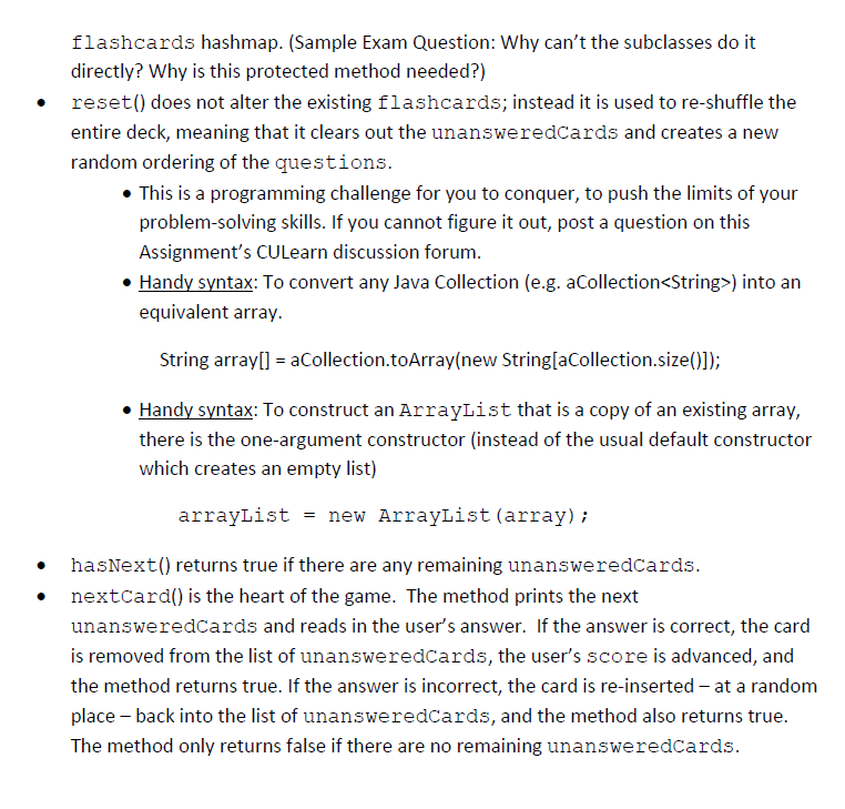 -scanner:java.util.Scanner -random:java.util.Random +AbstractFlashCards() #addCard(question:String, answer:String) +reset() +hasNext():boolean +nextCard():boolean +getScore():int LanguageFlashCards -COMMA DELIMITER:String=","