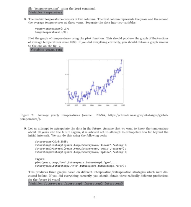 to submit: The file lab10.m, which you will create during the lab