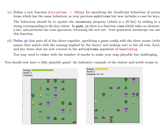 grass, trees, and rocks, but who quickly gets tired. Can Lambda make
