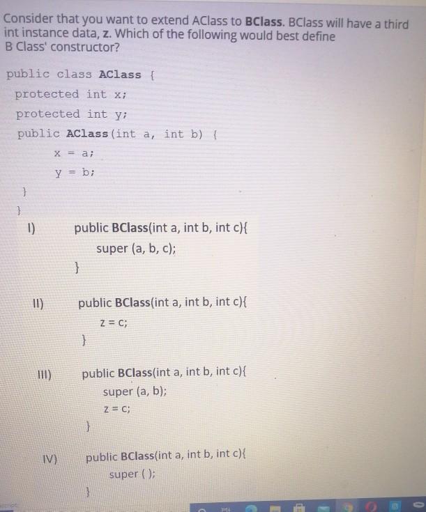 given to you. A client program creates a Date object as follows: