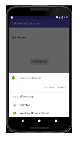 browse a webpage from a listed of qualified activities. Here are the