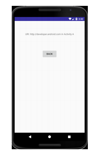 important characteristics: The main activity should have two components --- a text