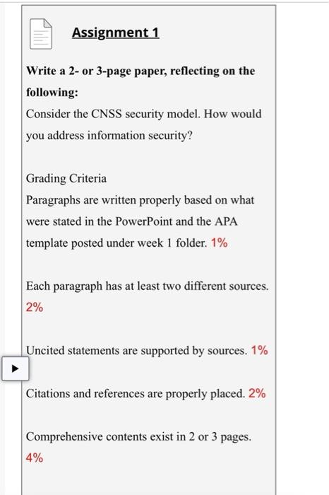  Consider the CSS security model. How would you address information security?