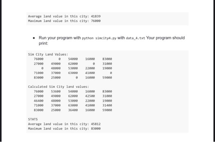 function so that it prints them. You must use the following template: