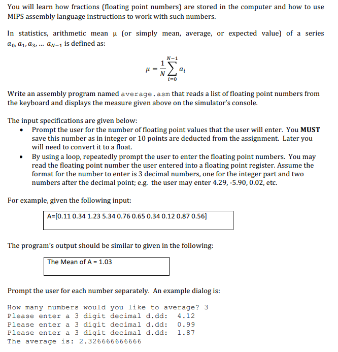 I'd appreciate any help! -write assembly language programs to. -perform arithmetic on