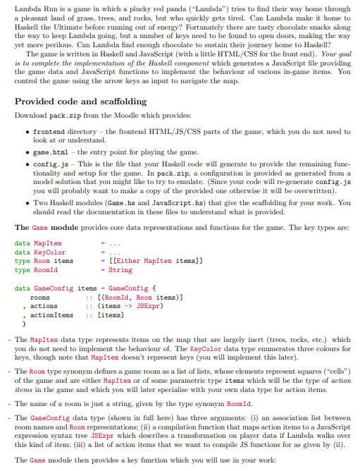  Lambda Run is a game in which a plucky red panda