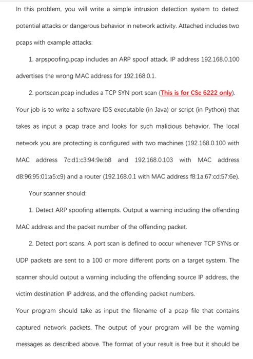  Please code this using Python In this problem, you will write