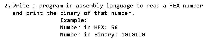 number and compute the GCF of the int. Example: First Number: 2