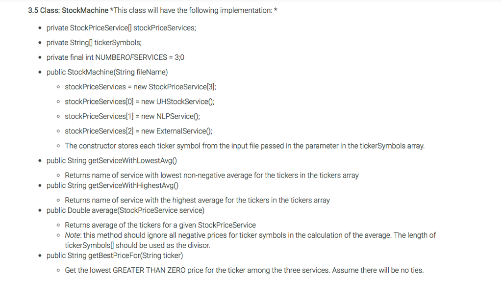 a file with stock ticker symbols and their corresponding prices. A stock