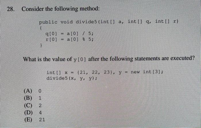 The method fun is defined as follows: public void fun (int x)