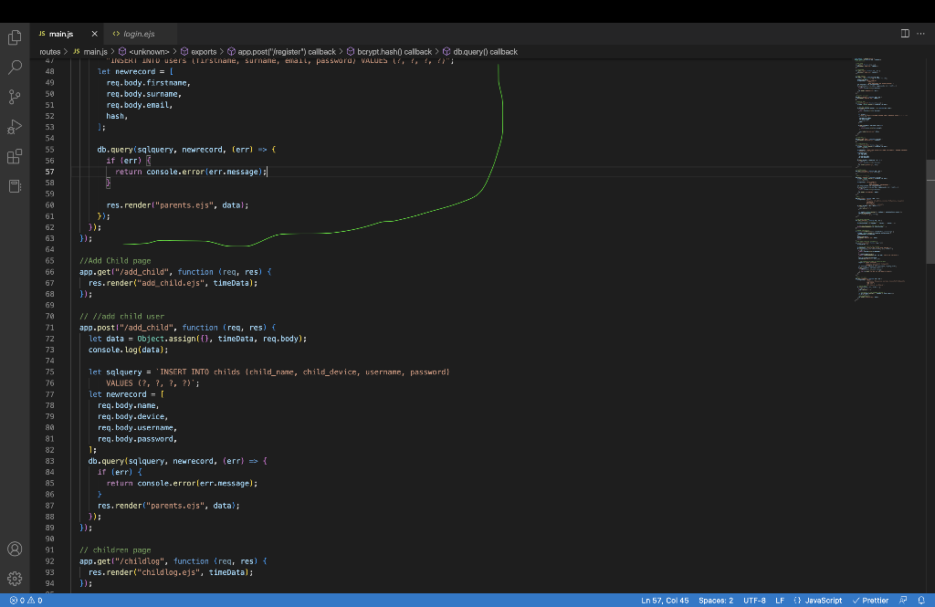 that I need. 1. I need to integrate the authentication or statement
