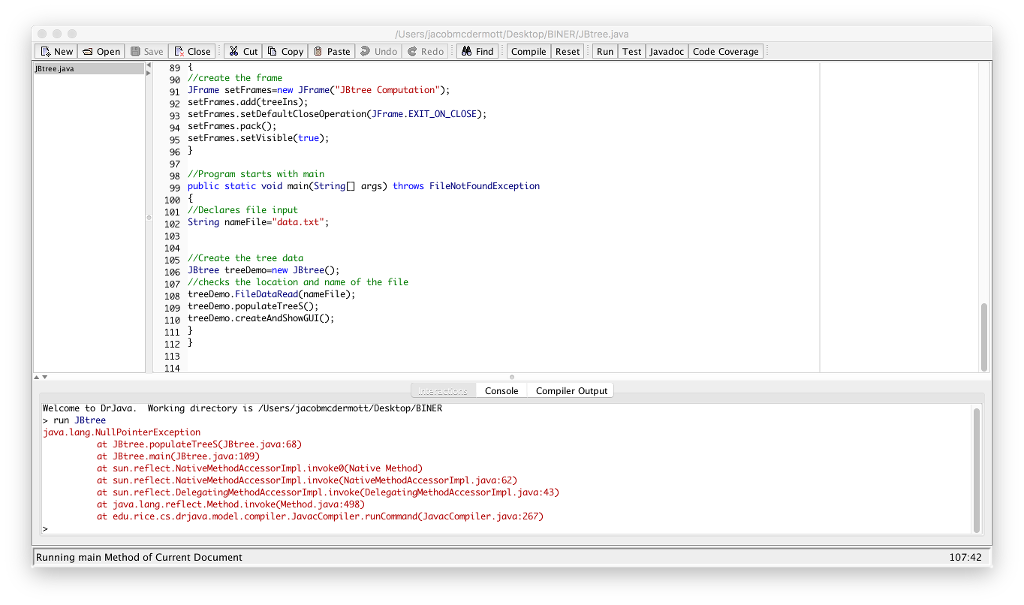 Using DrJava create a program that does the following: You are given