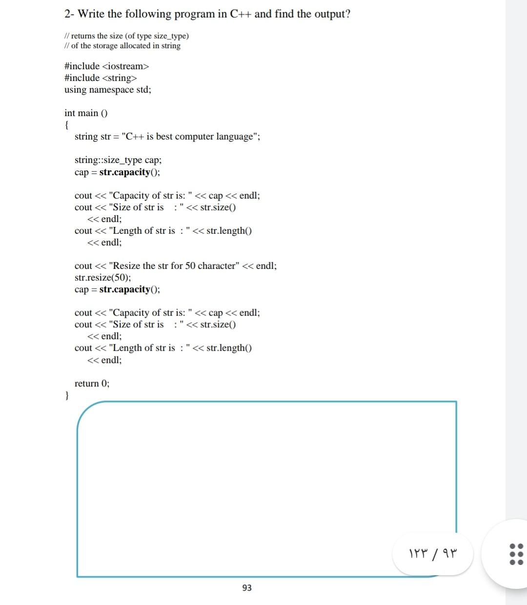  C++ question 2- Write the following program in C++ and find