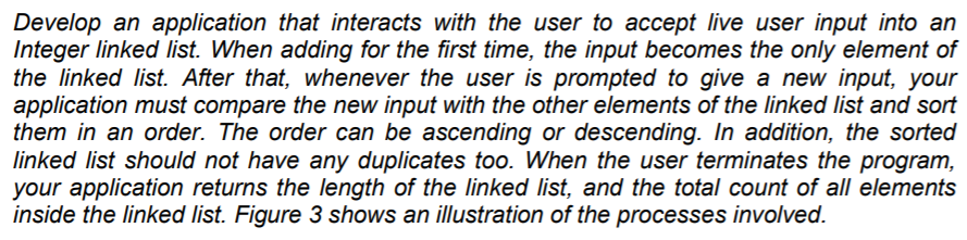 DATA STRUCTURES- MUST USE JAVA PROGRAMMING Develop an application that interacts with