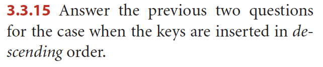 red-black BST that results when you insert letters A through K in