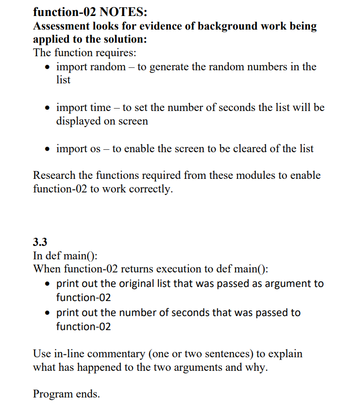 There is no menu in def main() In addition in def main