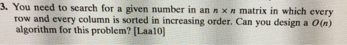  Please solve this problem 3. You need to search for a