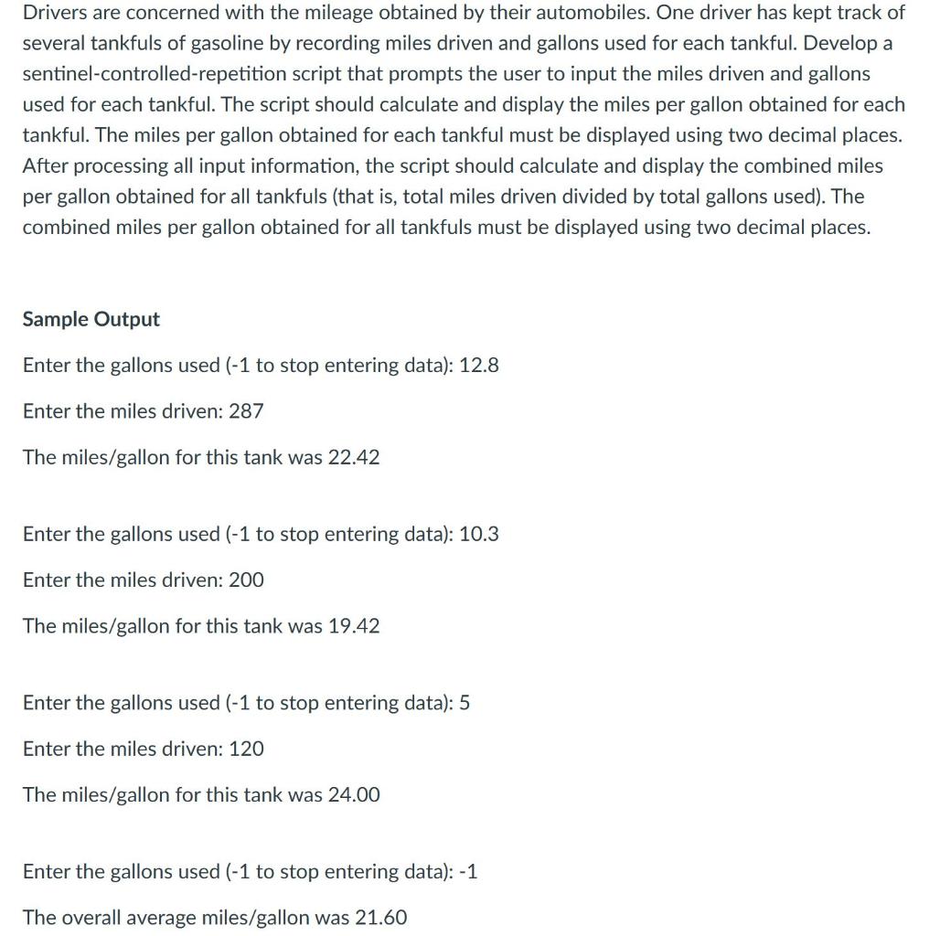 Please show the code in Python, as well as outputs. Thank you!