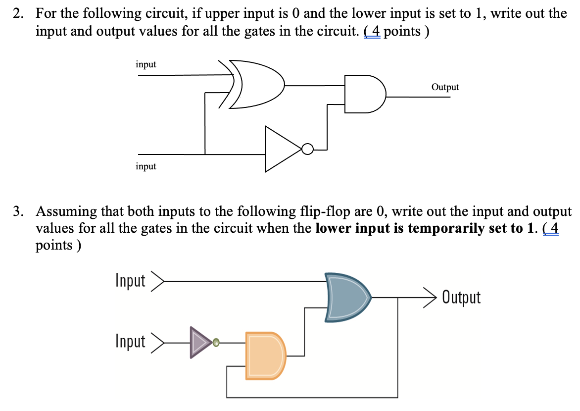 Please write full solution. Thank you! 2. For the following circuit, if