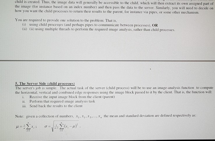 is to detect edges in the image. This type of operation is