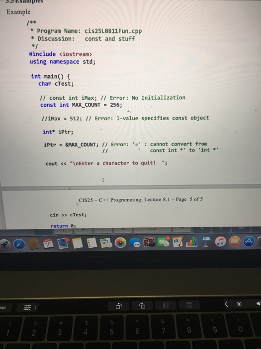 specified as below. REQUIRED PROGRAM OUTPUT CIS 25 C++ Programming Laney College
