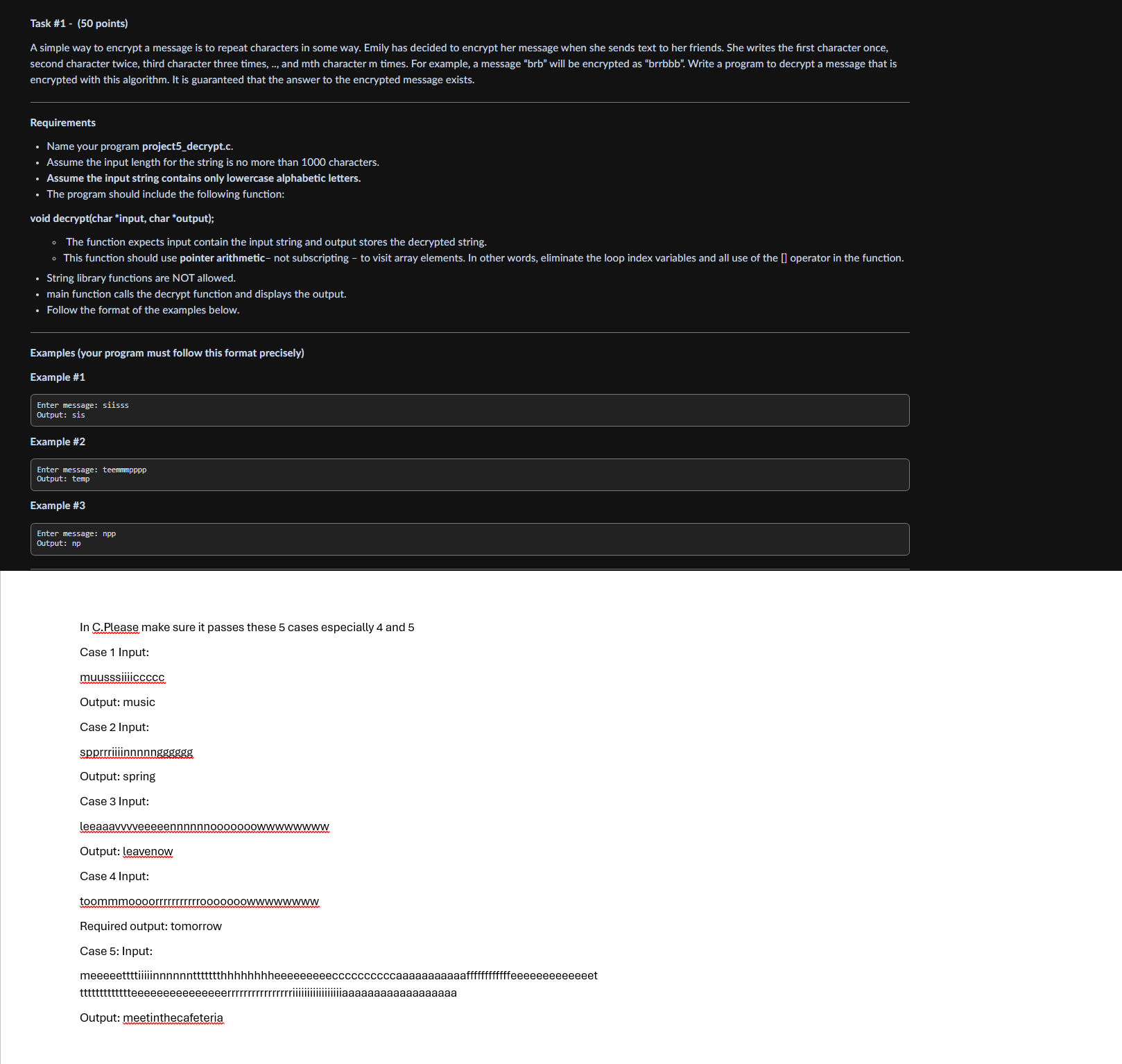  In C programming. Thanks 