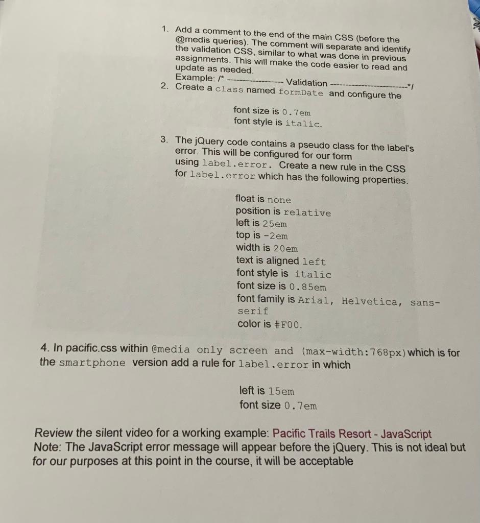 "extra credit" code will not will not be accepted as a reason