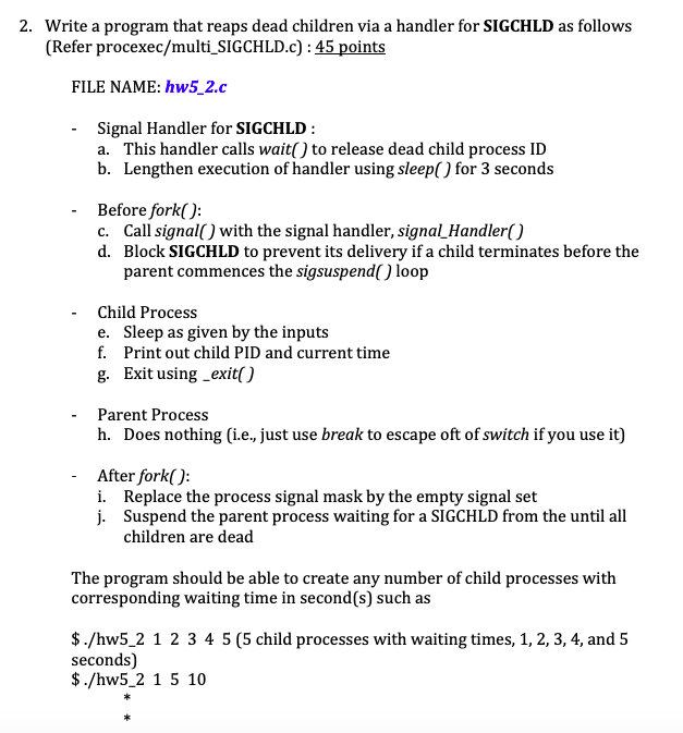 CODE IN C. AND SHOW THAT IT WORKS CORRECTLY AS THE PROBLEM