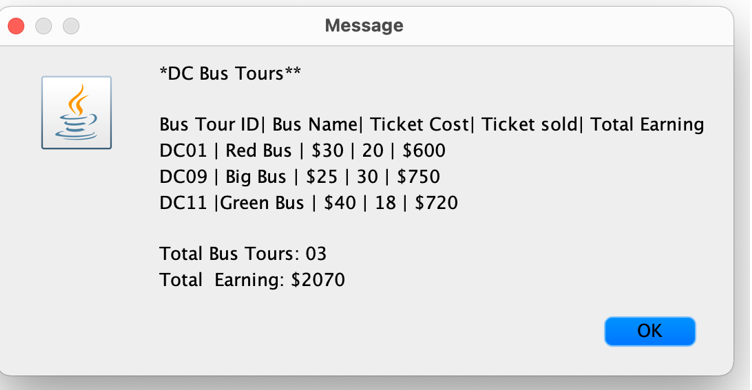 asked you to create a new application that will keep track of