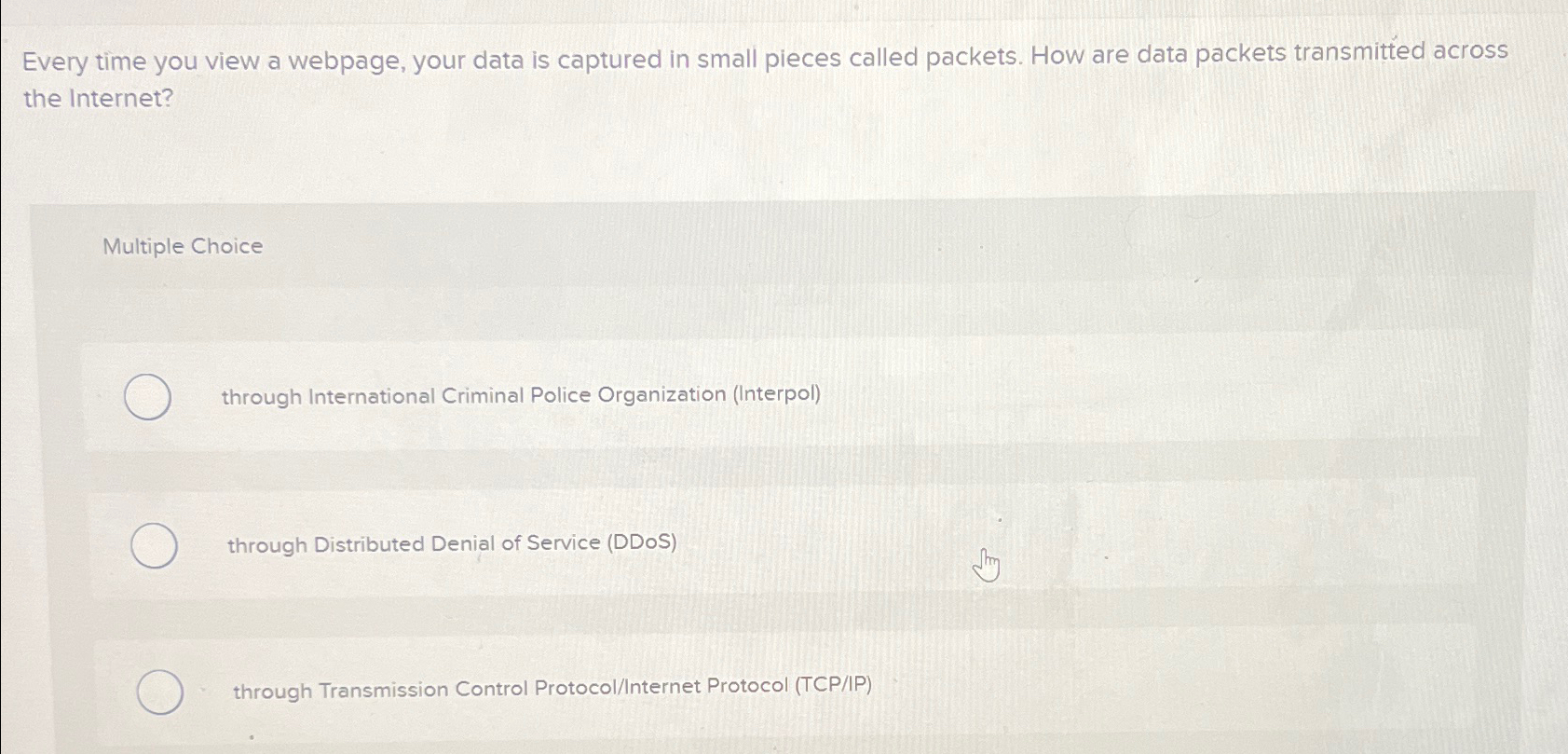  Every time you view a webpage, your data is captured in