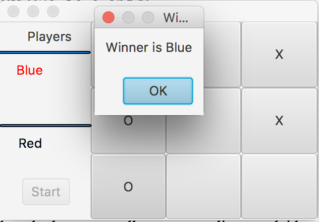 the Players 4) You will then load the GameScene with the Player