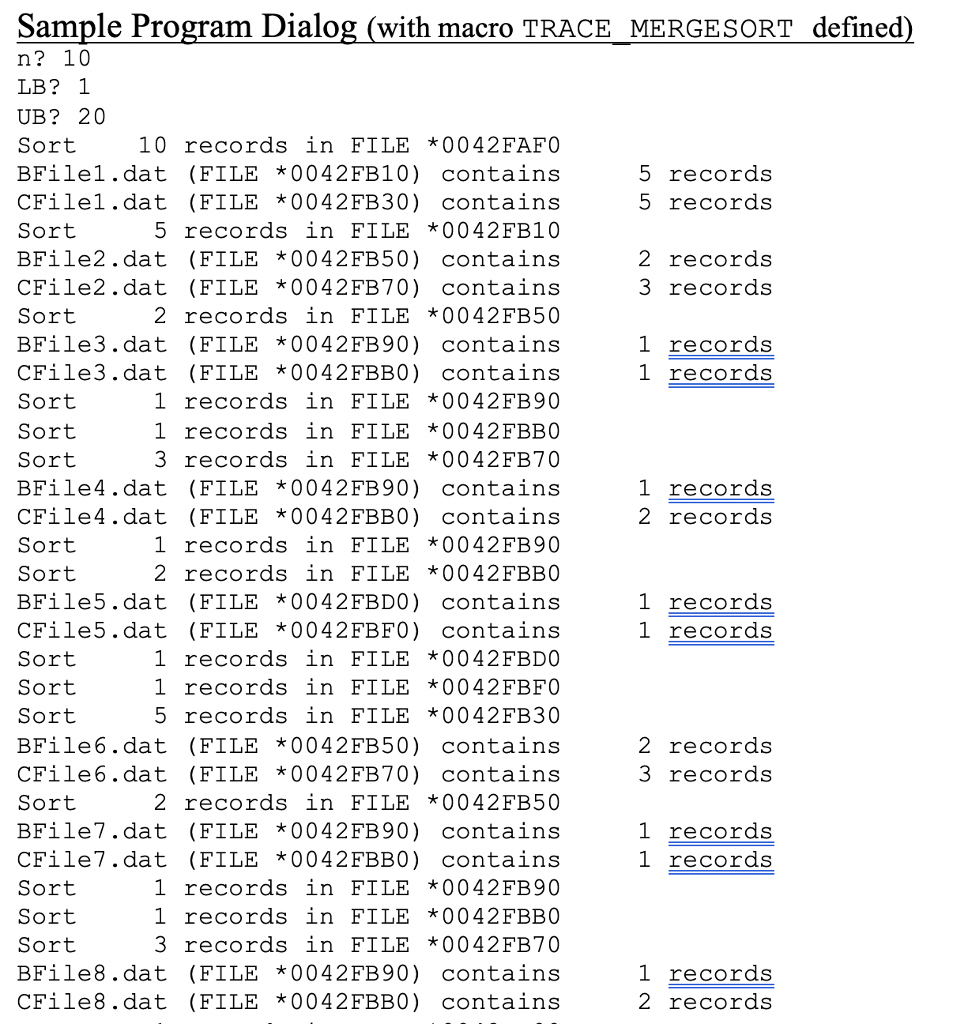 "Student provides missing code..." (C Programming) Please post the missing code into