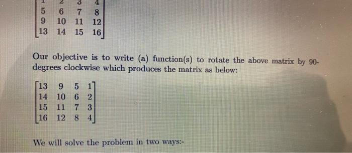 Image rotation is a fundamental image processing operation required to be per-