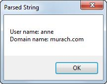 email address and formats the city, state, and zip code portion of