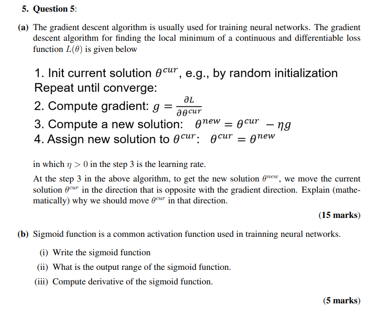  This is MOCK only NOT Assignment NO marks 5. Question 5: