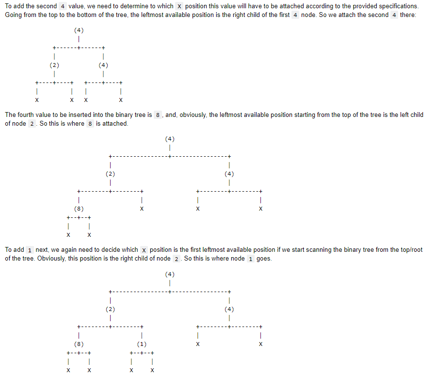 the following specifications: Implement a Python class named binary_tree that provides the