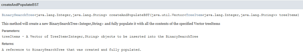 parent; public TreeNode(TreeItem treeItem) { this.treeItem = treeItem; this.leftChild = null; this.rightChild