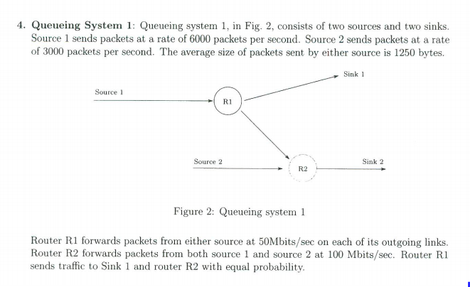  4. Queueing System 1: Queueing system 1, in Fig. 2, consists