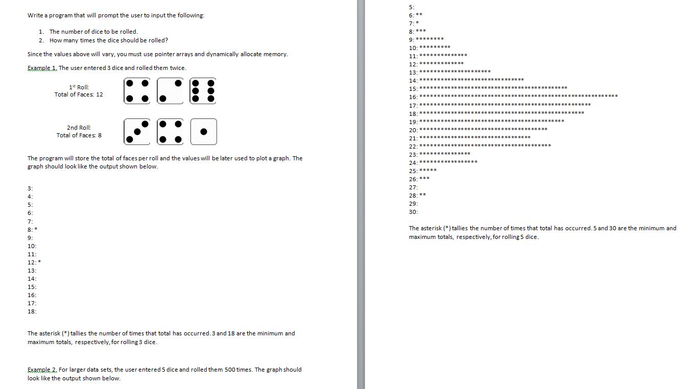 Use the C++ program 5. Write a program that will prompt the