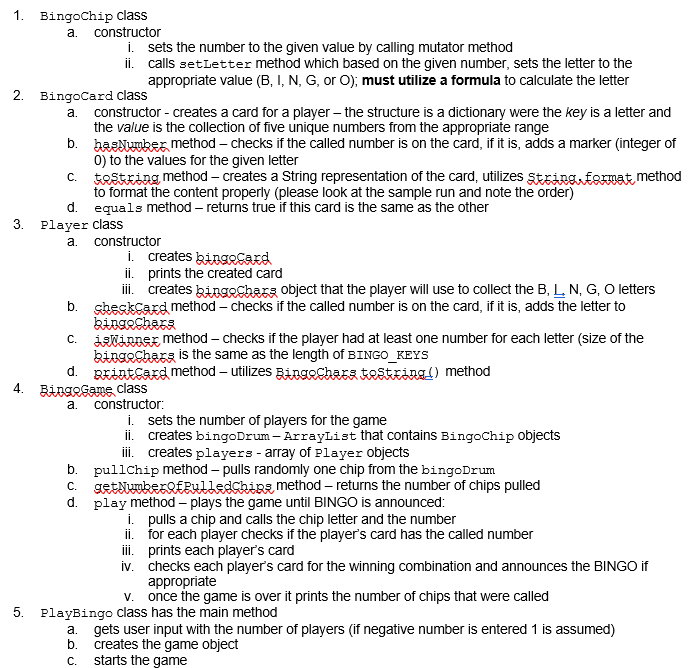 // TODO Project 2.1 } private void setLetter() { // TODO Project