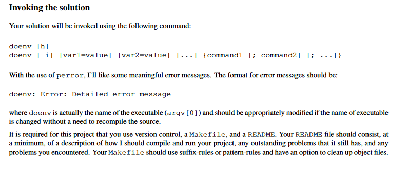 machine. + The env utility examines the environment and modifies it to