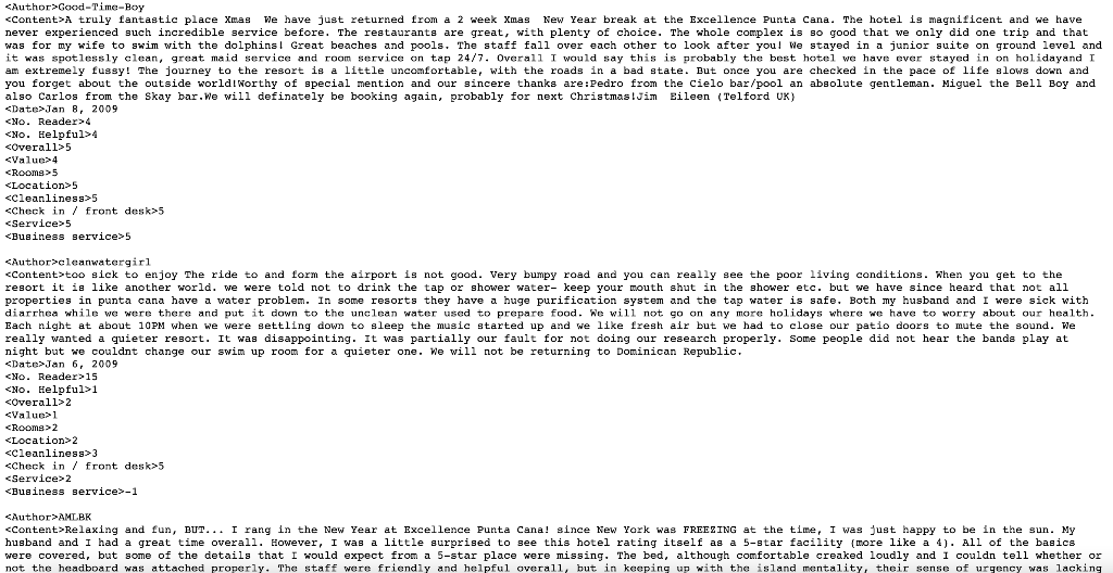 Write a Code (Python): (1) Using a test.txt file in this file