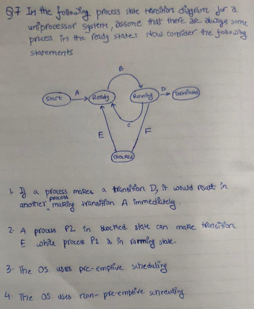  Please answer Operating systems question fully step by step and within